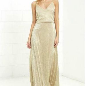 Metallic Gold Dress